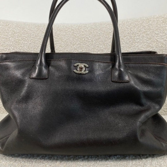 CHANEL Handbags - Authentic Chanel Classics Cerf Tote Brown